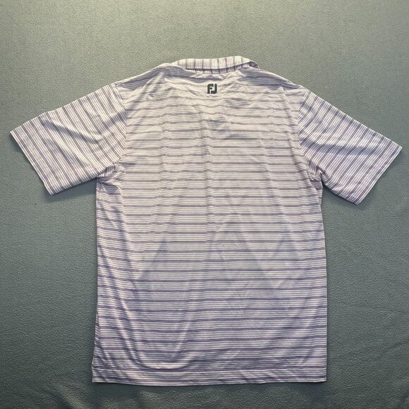 FootJoy men's polo shirt size XL Purple/White ,Golf,Stretch,Outdoor,Stretch - Picture 2 of 10